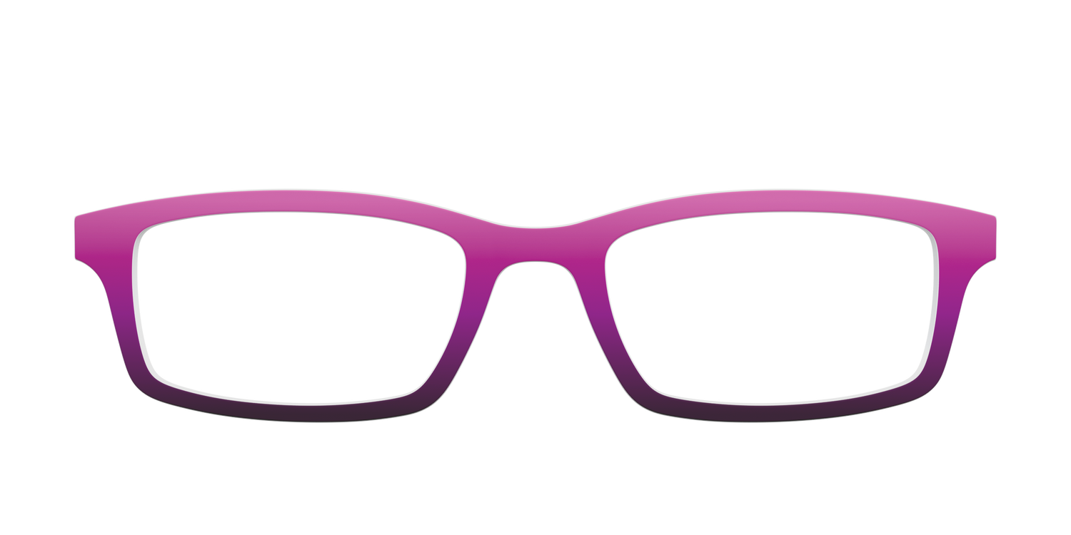 The Pink to Plum Gradient - Front Top Image - Pair Eyewear