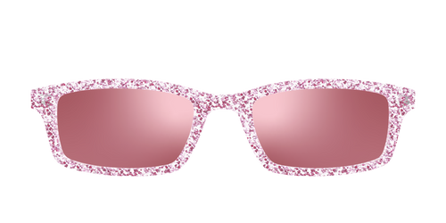 The Polarized Rose Gold Sparkle Sun Top - Pair Eyewear
