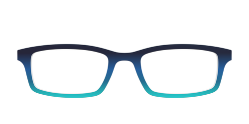 The Royal Blue to Seafoam Gradient - Pair Eyewear