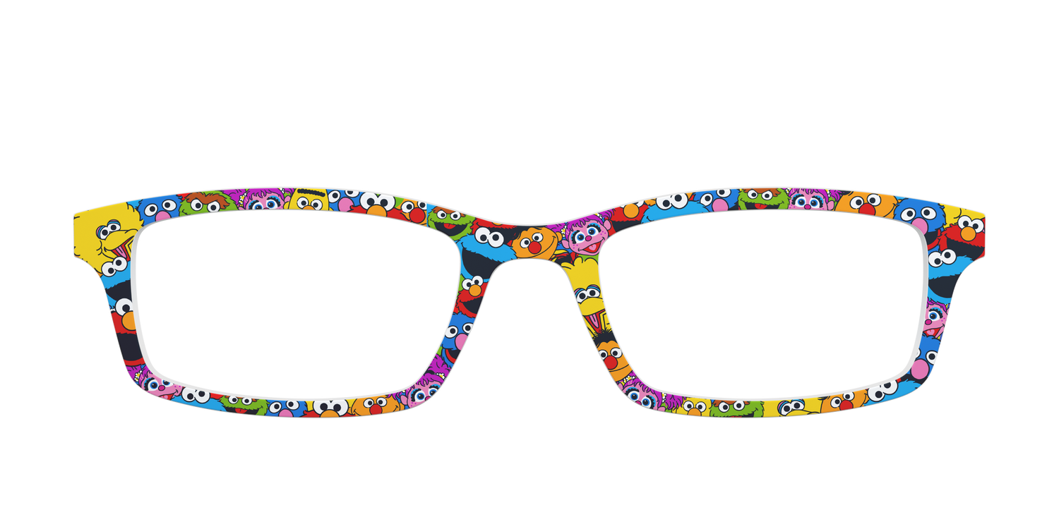 The Sesame Family - Front Top Image - Pair Eyewear