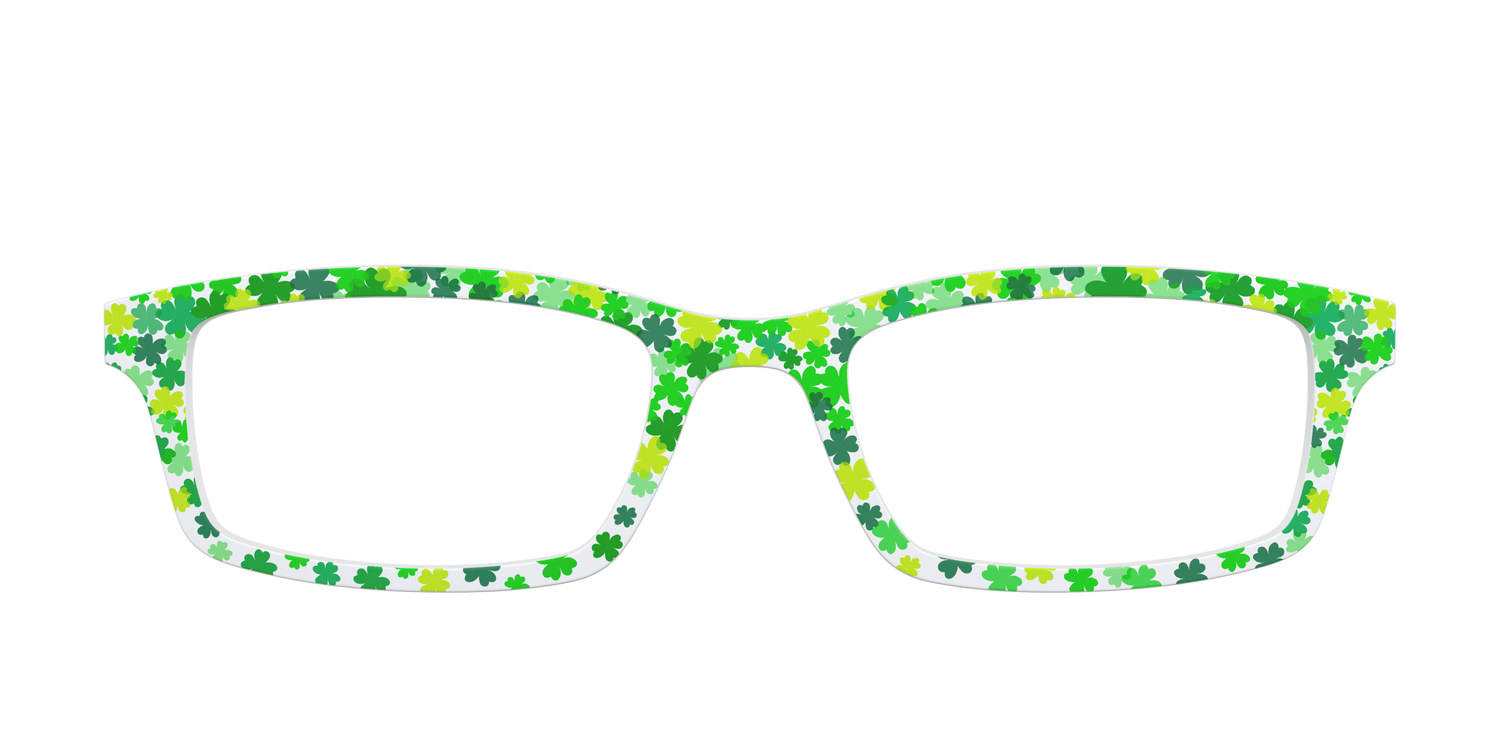 The Shamrock Confetti - Front Top Image - Pair Eyewear