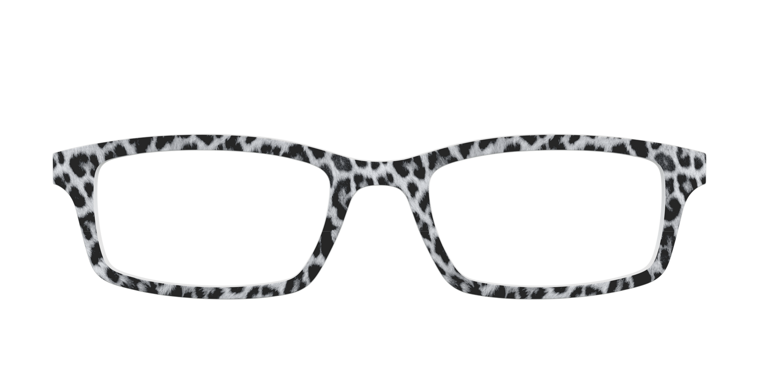 The Snow Leopard Spots - Front Top Image - Pair Eyewear