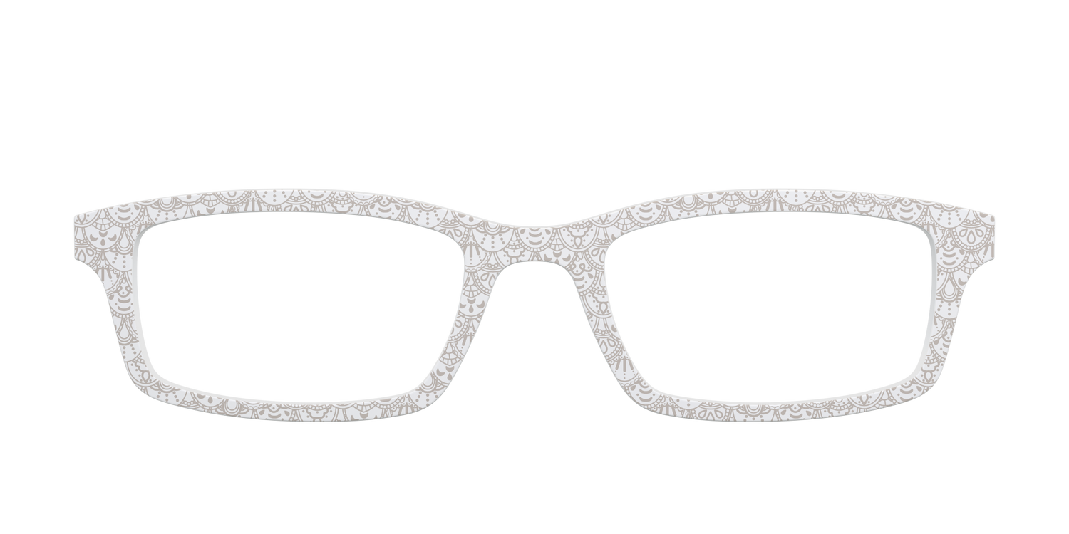 The Taupe Scallop Lace - Front Top Image - Pair Eyewear