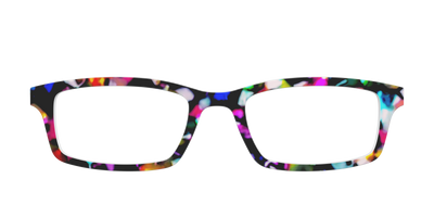 The Technicolor Tortoise - Front Top Thumbnail - Pair Eyewear