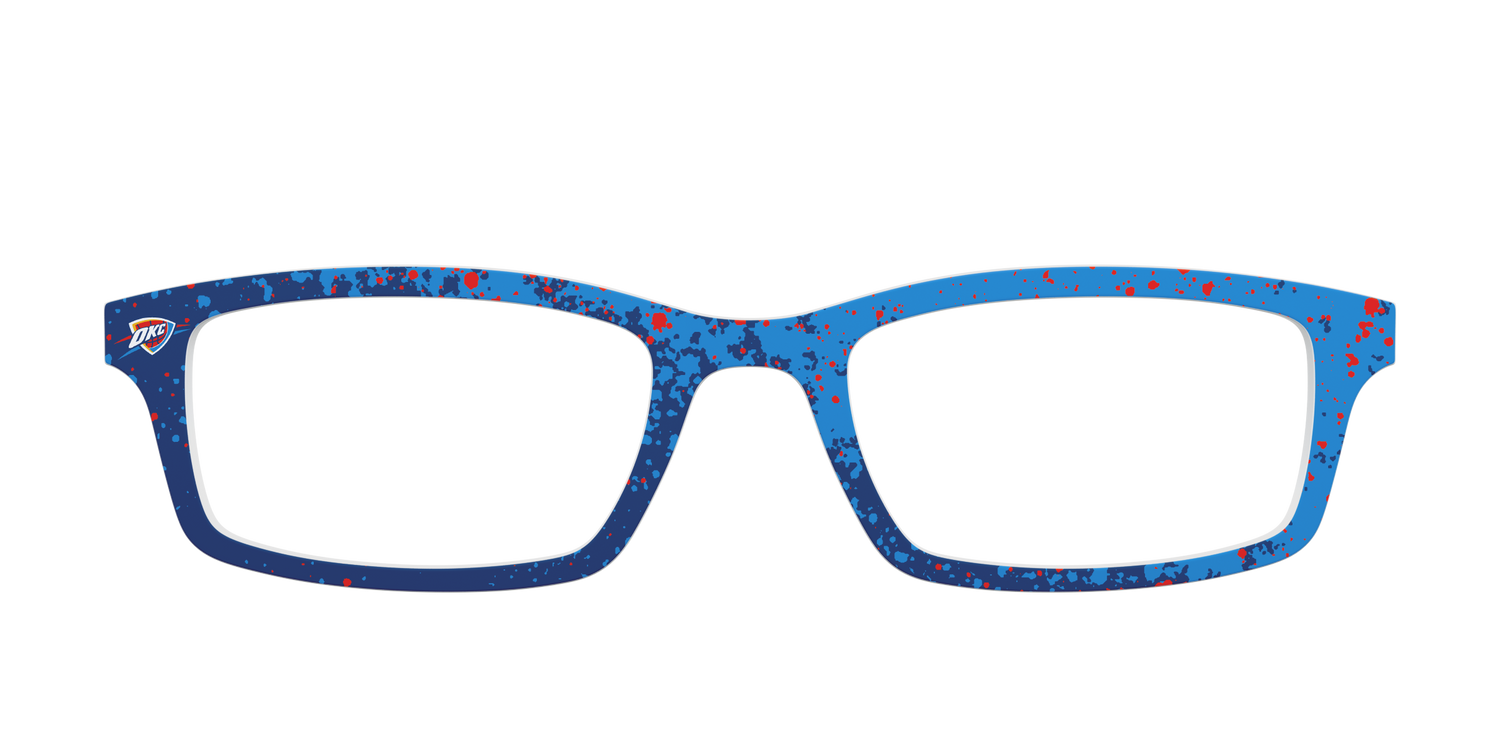 The Thunder Splatter - Front Top Image - Pair Eyewear
