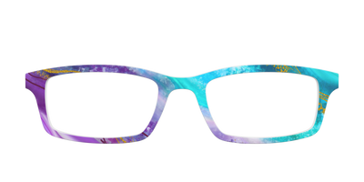 The Turquoise Crystal - Front Top Thumbnail - Pair Eyewear