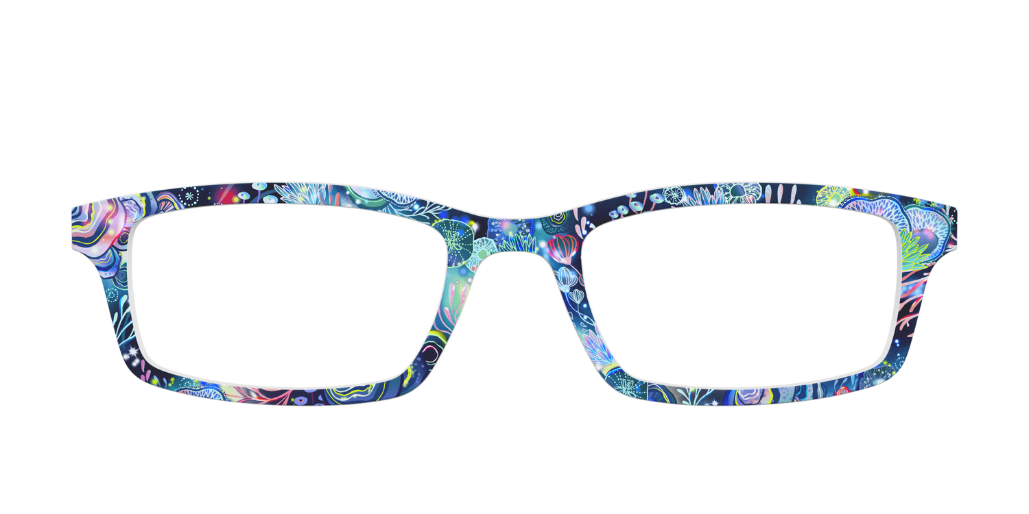 The Watercolor Reef - Front Top Image - Pair Eyewear