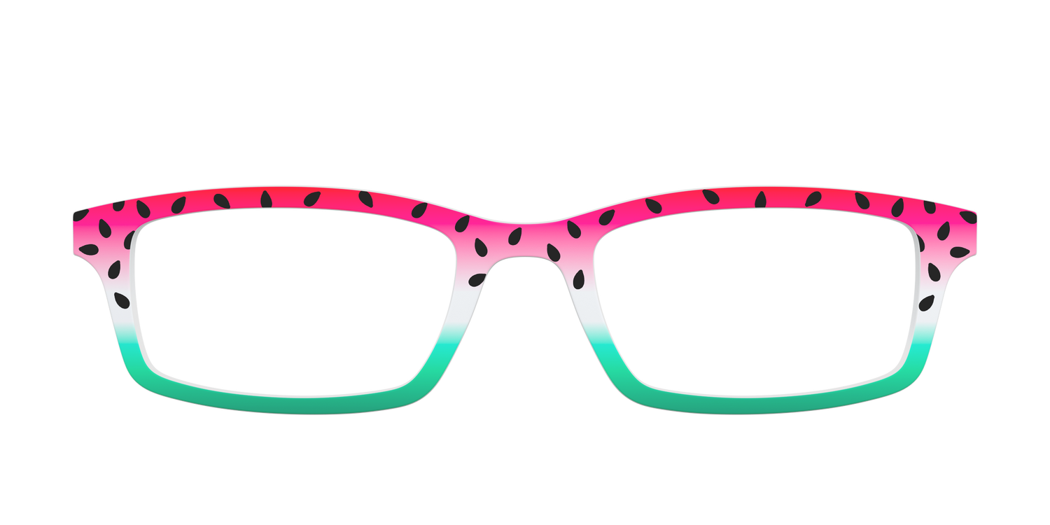 The Watermelon - Front Top Image - Pair Eyewear
