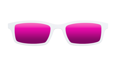 The Polarized White Sun Top - Front Top Thumbnail - Pair Eyewear