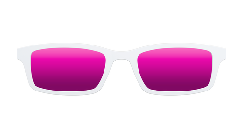 The Polarized White Sun Top - Pair Eyewear