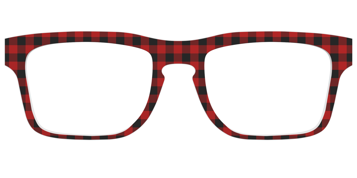 The Buffalo Plaid - Front Top Image - Pair Eyewear
