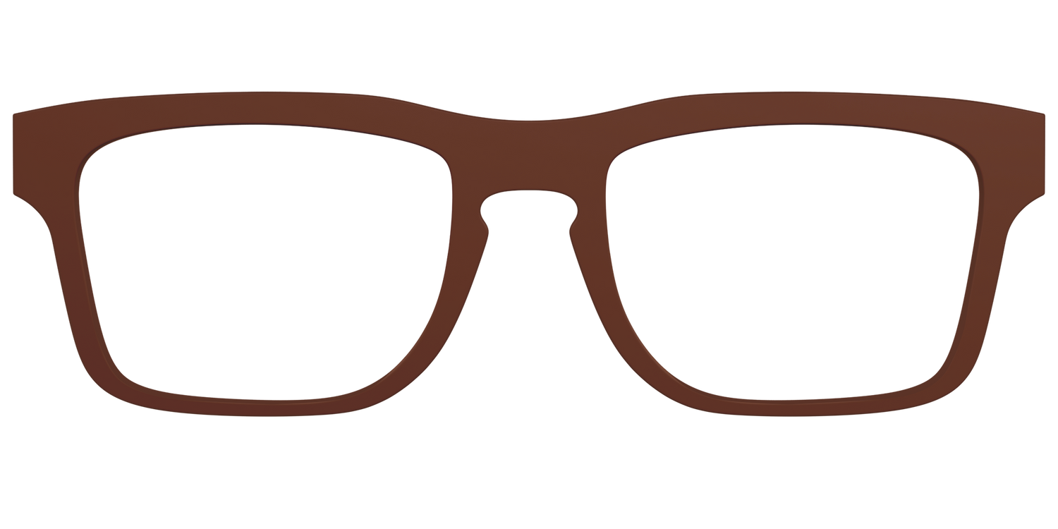 The Chocolate - Front Top Image - Pair Eyewear