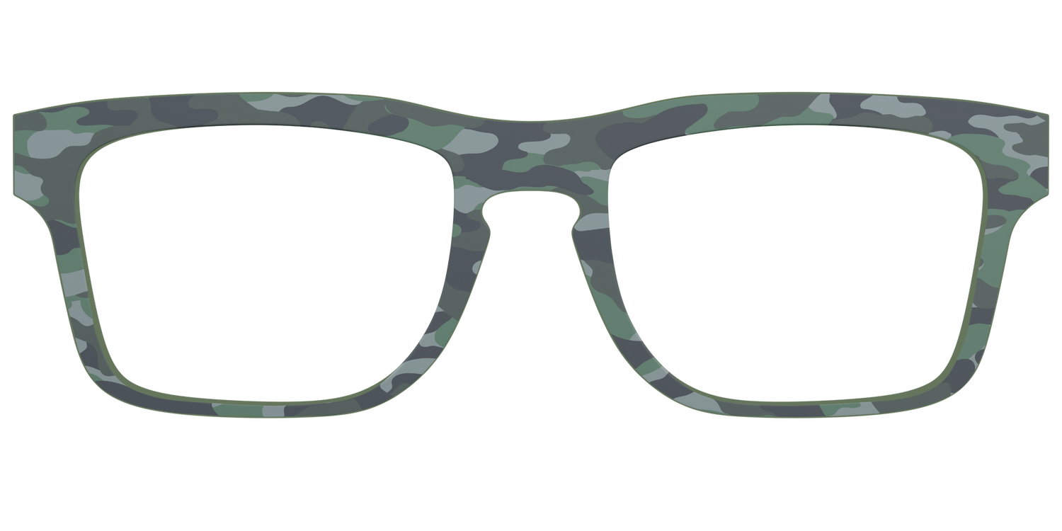The Classic Camo - Front Top Image - Pair Eyewear