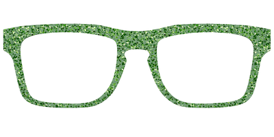 The Emerald Sparkle - Front Top Thumbnail - Pair Eyewear