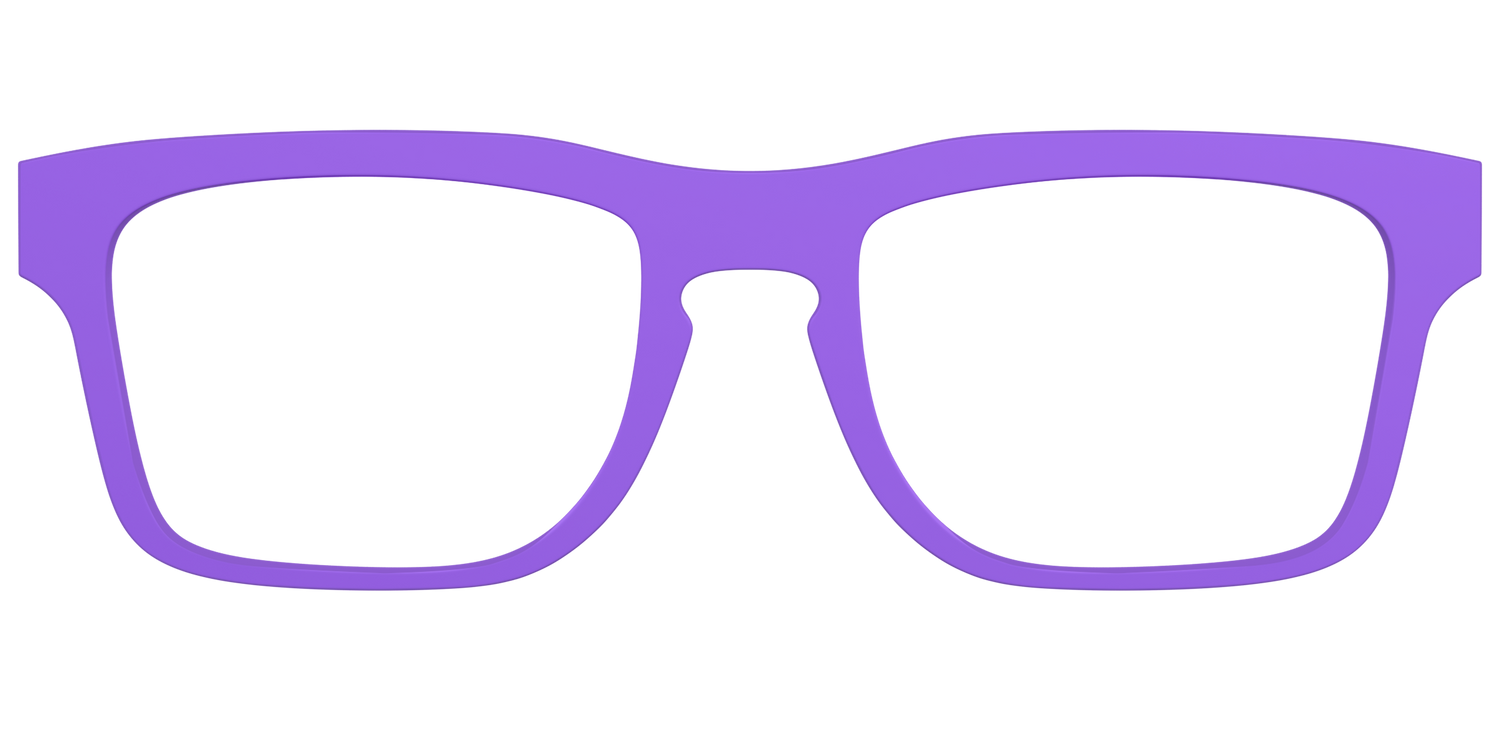 The Purple - Front Top Image - Pair Eyewear