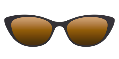 The Polarized Gold Reflective Sun Top - Front Top Thumbnail - Pair Eyewear