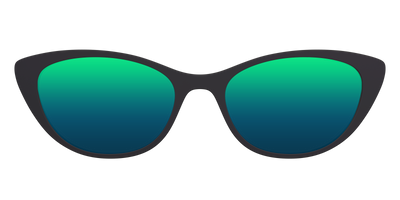 The Polarized Green Reflective Sun Top - Front Top Thumbnail - Pair Eyewear