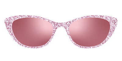 The Polarized Rose Gold Sparkle Sun Top - Front Top Thumbnail - Pair Eyewear