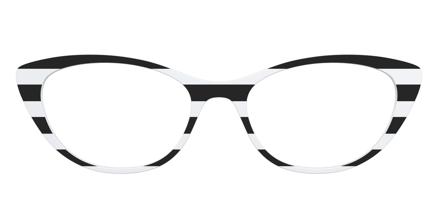 The Striped - Front Top Image - Pair Eyewear