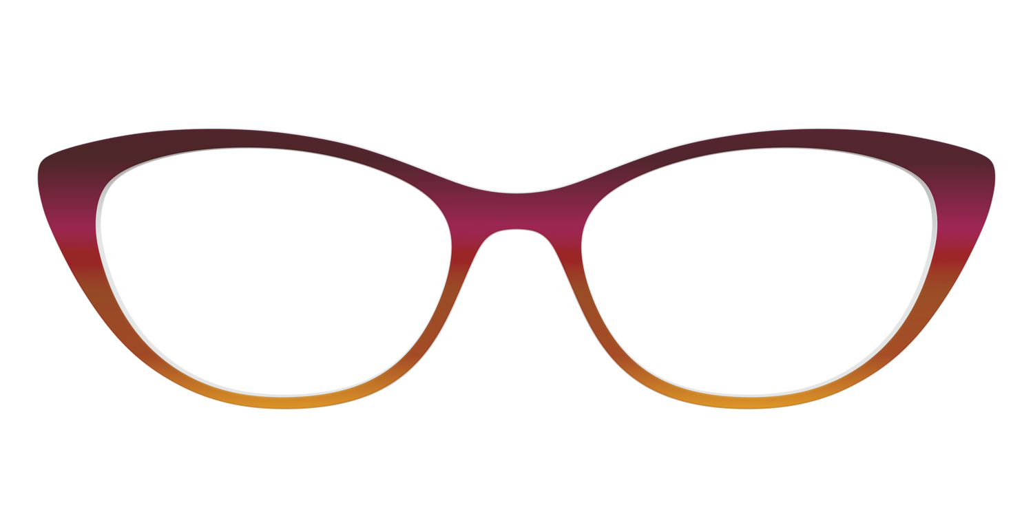 The Umber to Ochre Gradient - Front Top Image - Pair Eyewear