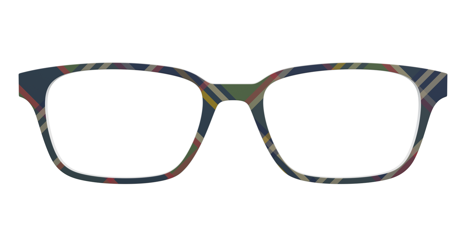 The Flannel Plaid - Front Top Image - Pair Eyewear
