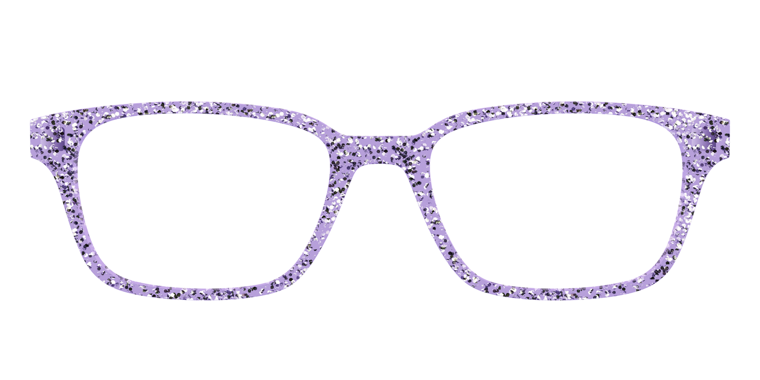 The Lavender Sparkle - Front Top Image - Pair Eyewear