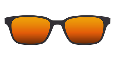 The Polarized Orange Reflective Sun Top - Front Top Thumbnail - Pair Eyewear