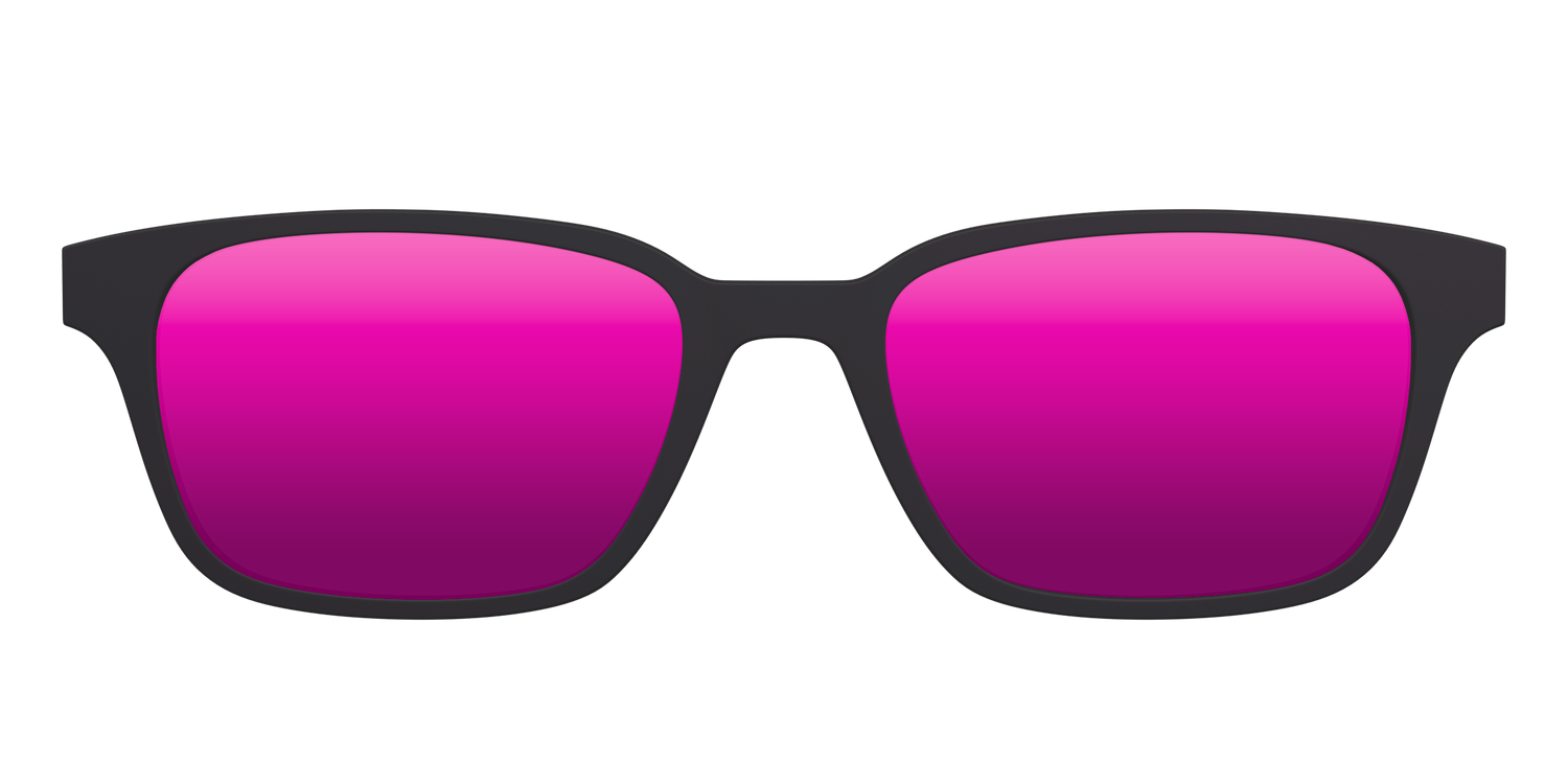 The Polarized Pink Reflective Sun Top - Front Top Image - Pair Eyewear