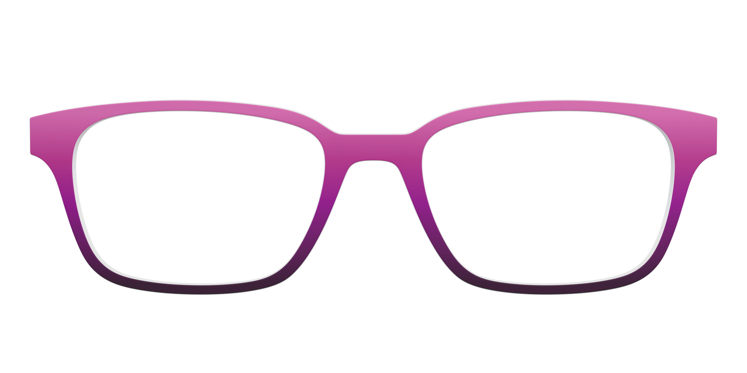 The Pink to Plum Gradient - Front Top Image - Pair Eyewear
