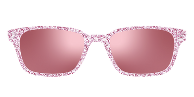 The Polarized Rose Gold Sparkle Sun Top - Front Top Thumbnail - Pair Eyewear
