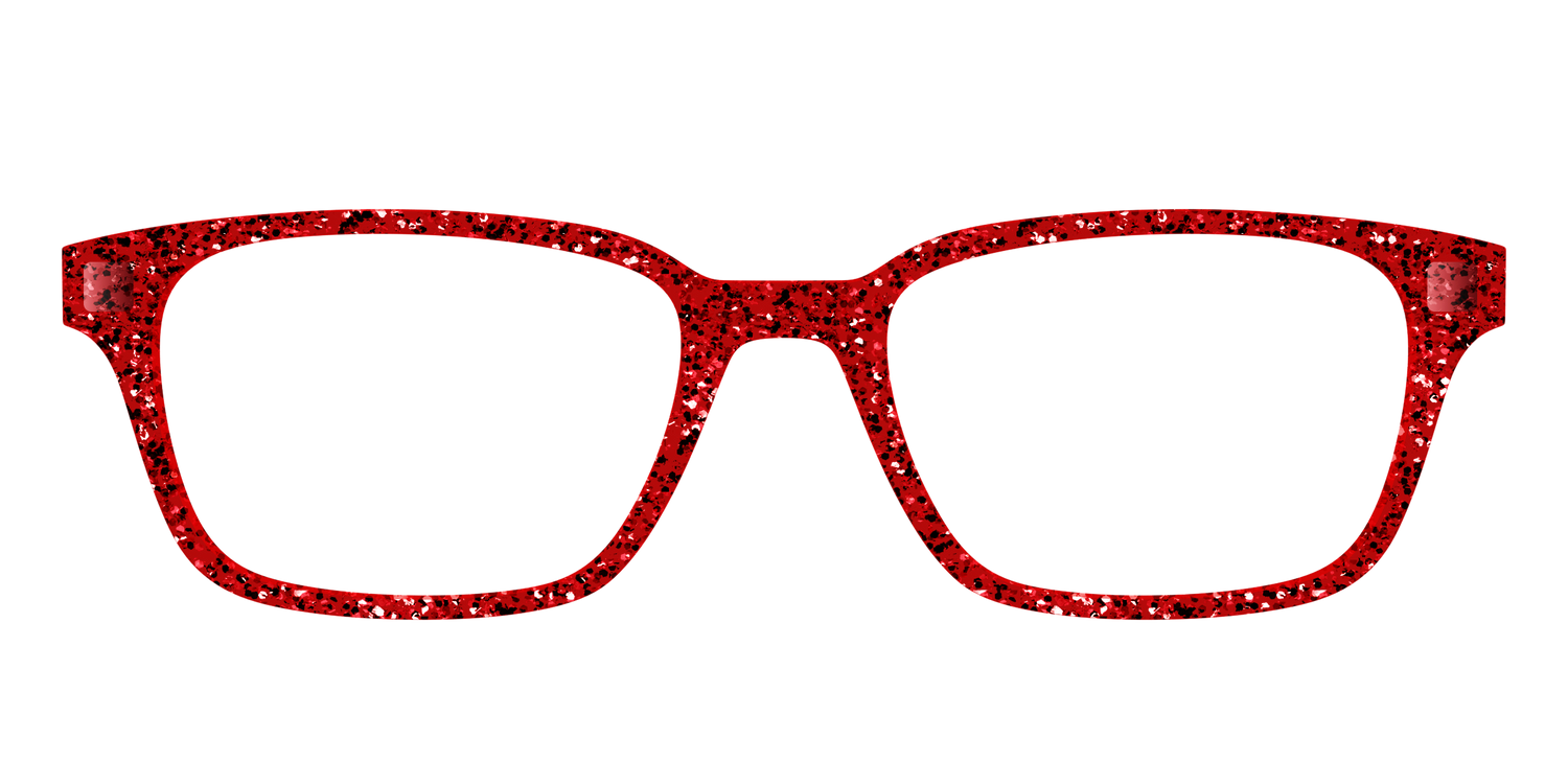 The Ruby Sparkle - Front Top Image - Pair Eyewear