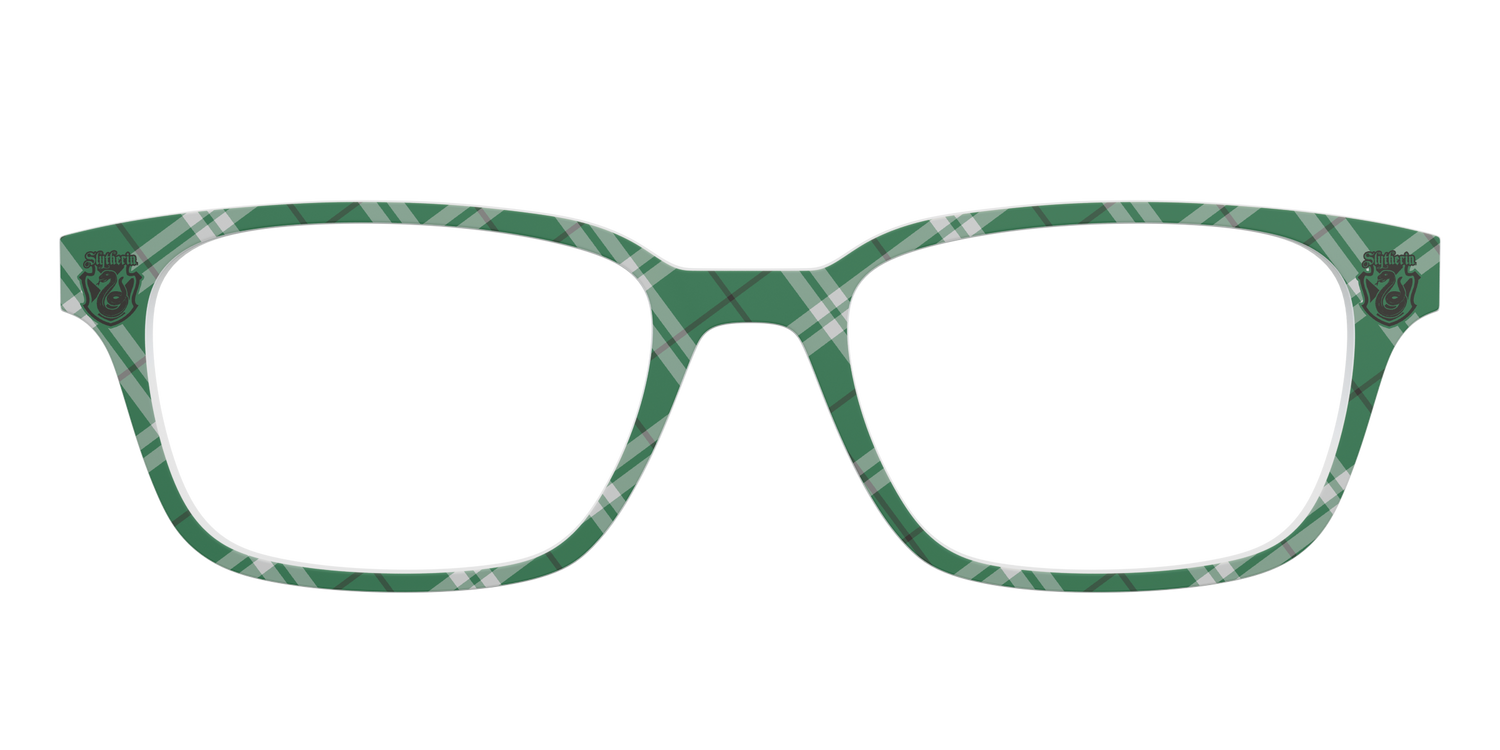 The Slytherin™ Plaid - Front Top Image - Pair Eyewear