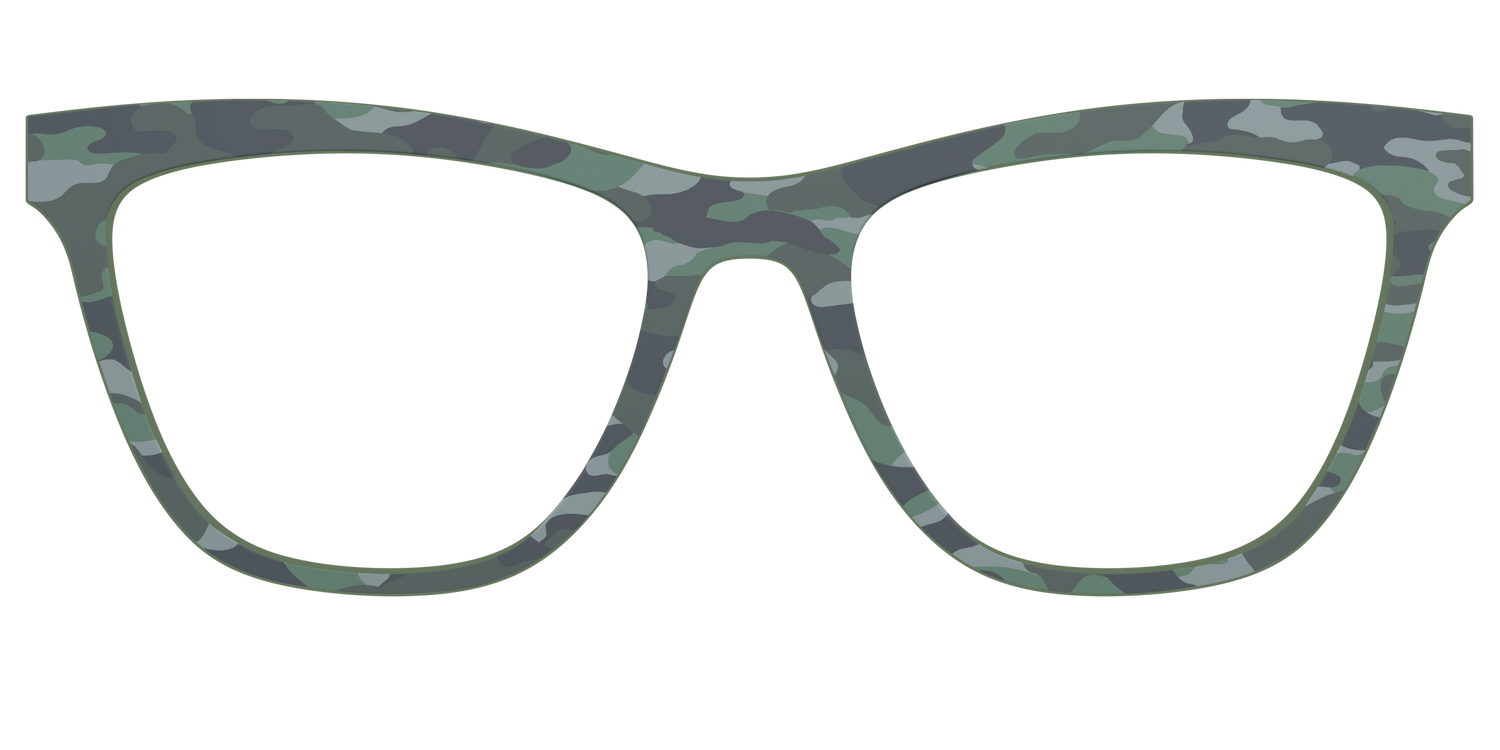 The Classic Camo - Front Top Image - Pair Eyewear