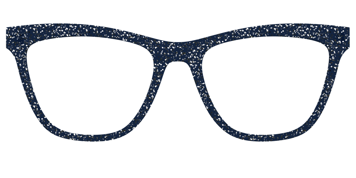 The Navy Sparkle - Front Top Image - Pair Eyewear