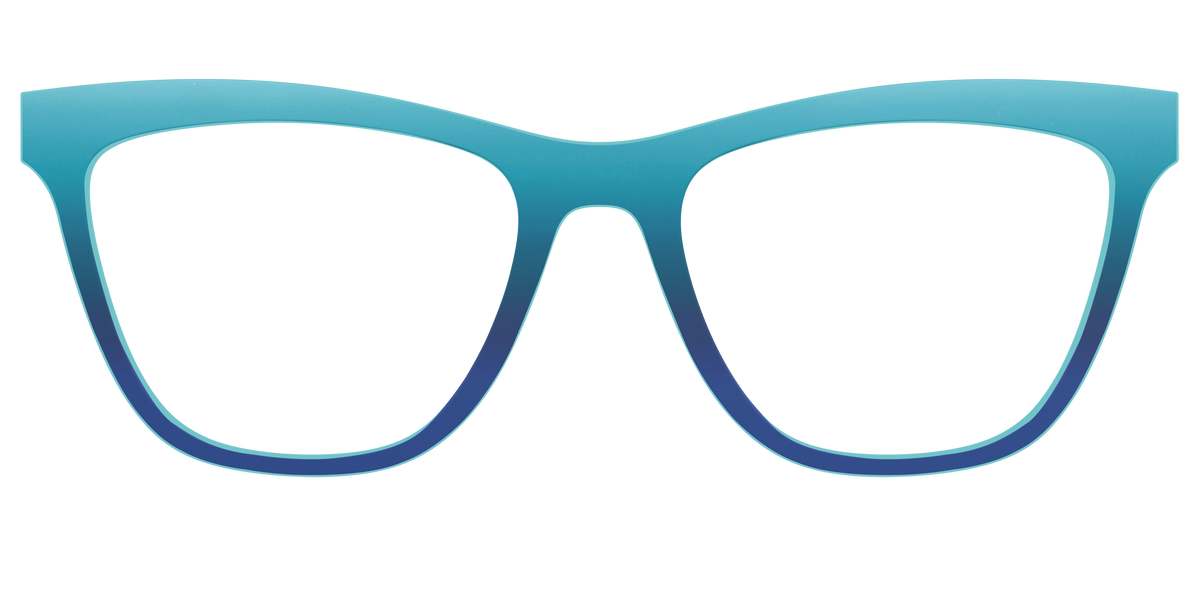 The Ocean Blue - Front Top Image - Pair Eyewear