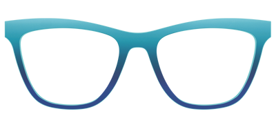 The Ocean Blue - Front Top Thumbnail - Pair Eyewear
