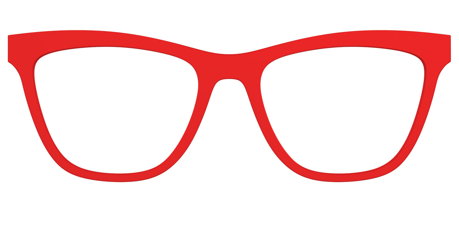 The Red - Front Top Image - Pair Eyewear