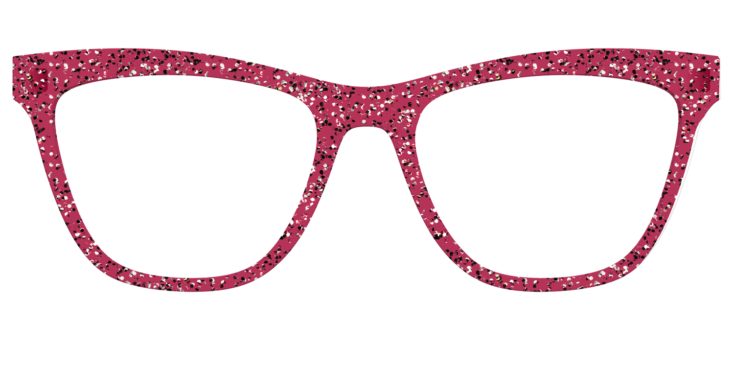 The Ruby Sparkle - Front Top Image - Pair Eyewear