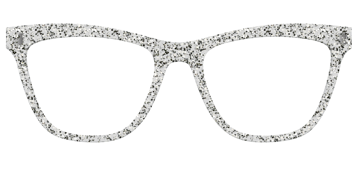 The Silver Sparkle - Front Top Image - Pair Eyewear