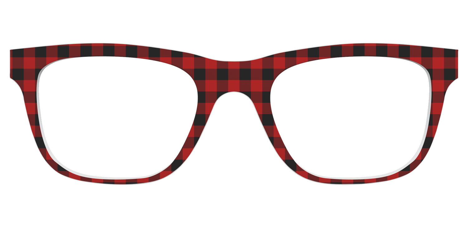 The Buffalo Plaid - Front Top Image - Pair Eyewear