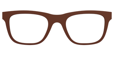 The Chocolate - Front Top Thumbnail - Pair Eyewear