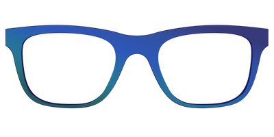 The Peacock Ombre - Front Top Thumbnail - Pair Eyewear