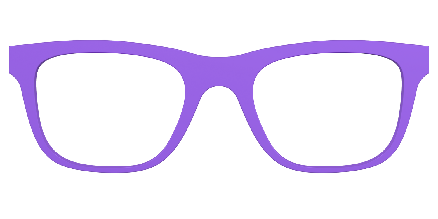 The Purple - Front Top Image - Pair Eyewear