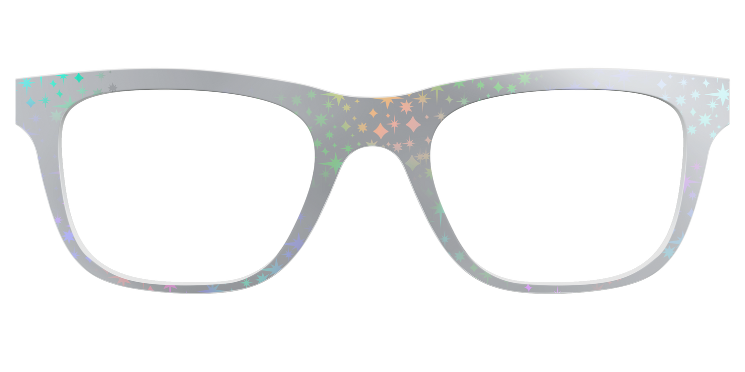 The Silver Starburst - Front Top Image - Pair Eyewear