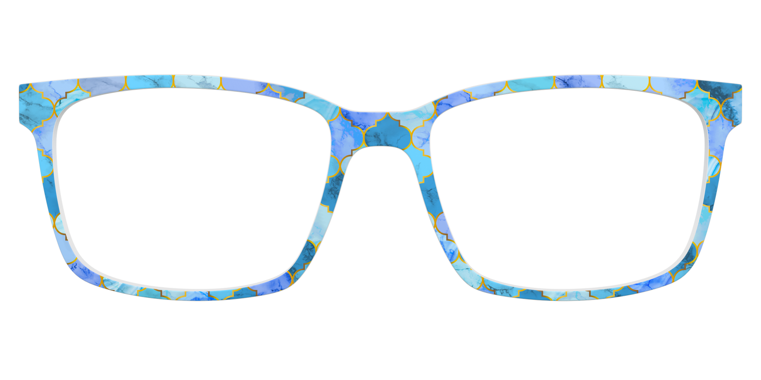 The Aqua Tiles - Lifestyle Kirby Top Image - Pair Eyewear