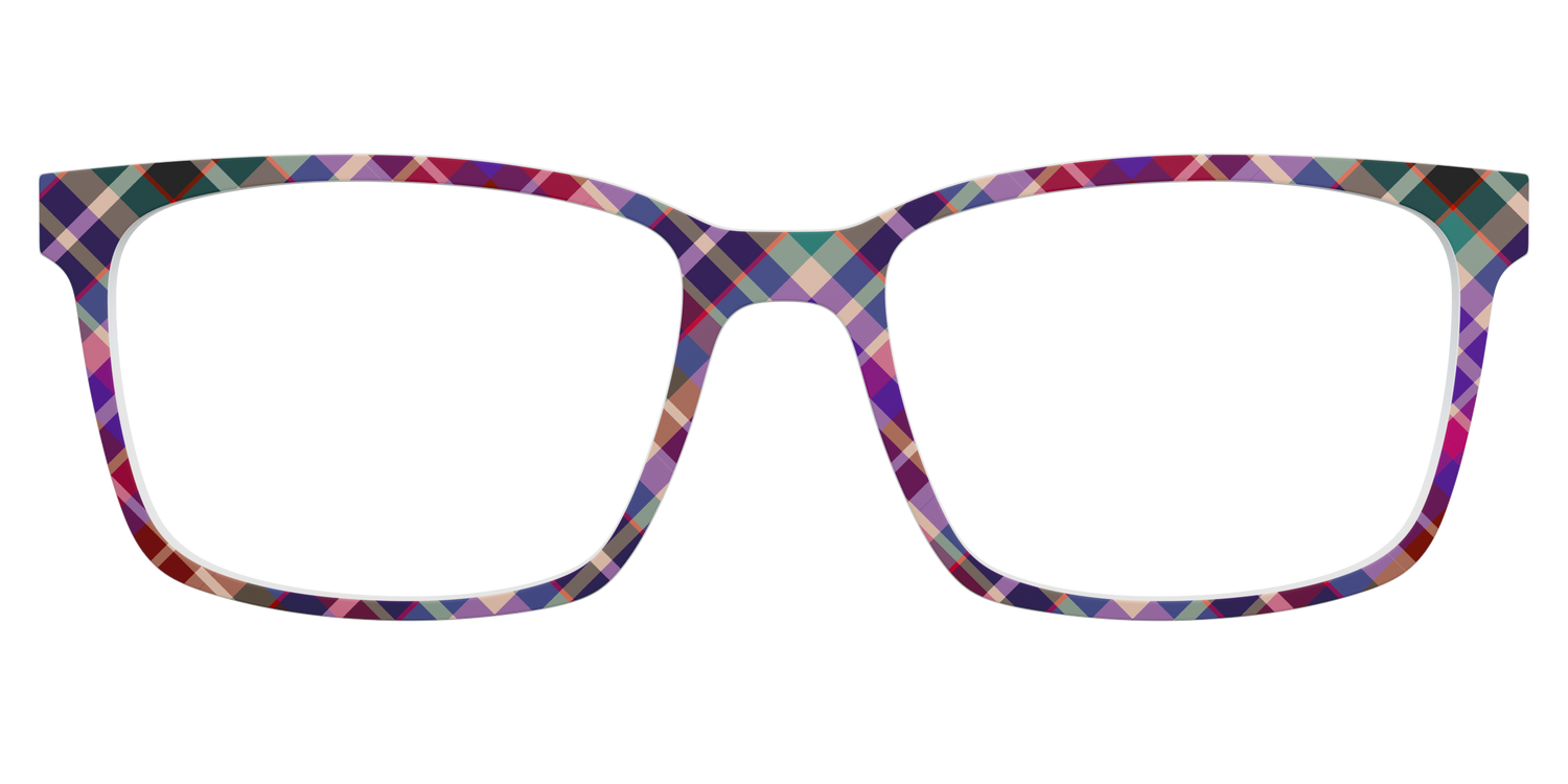 The Berry Plaid - Lifestyle Kirby Top Image - Pair Eyewear