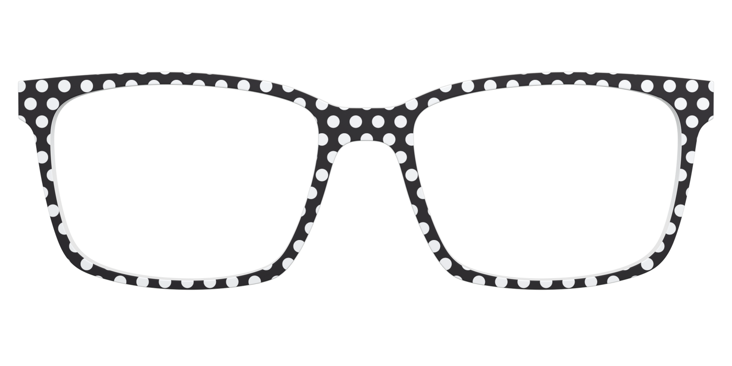 The Black Polka Dots - Lifestyle Kirby Top Image - Pair Eyewear
