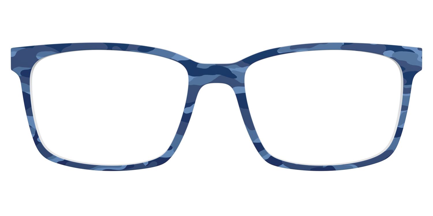The Blue Camo - Lifestyle Kirby Top Image - Pair Eyewear