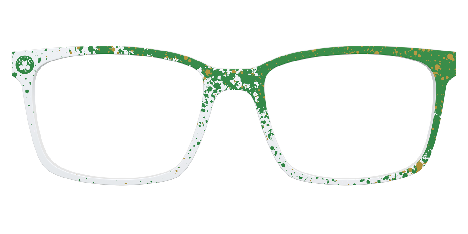 Celtics Splatter - Lifestyle Kirby Top Image - Pair Eyewear