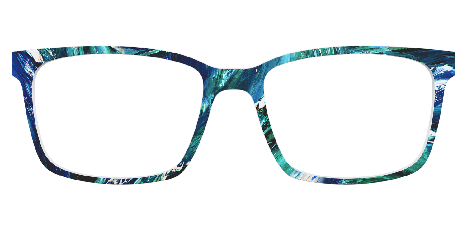 The Deep Sea Brushstrokes - Lifestyle Kirby Top Image - Pair Eyewear